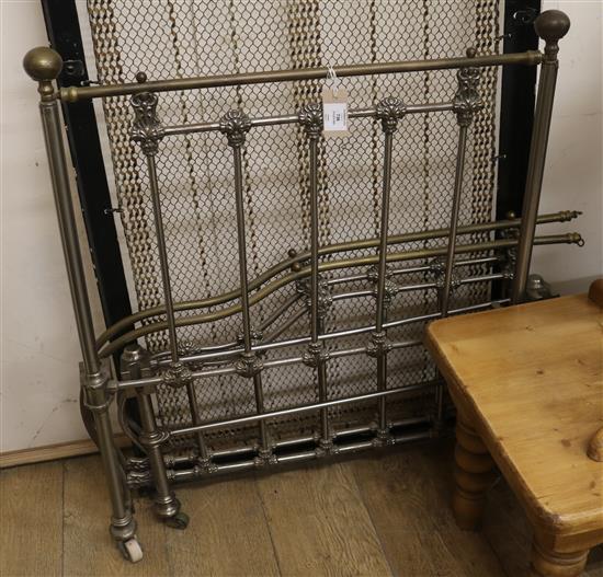 A childs bed, W.76cm